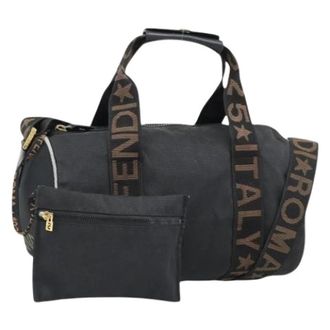 Fendi Pre-owned Vintage Hand Bag - Dames - Vintage Weekendtas - Zwart - ONE Size - Vintage