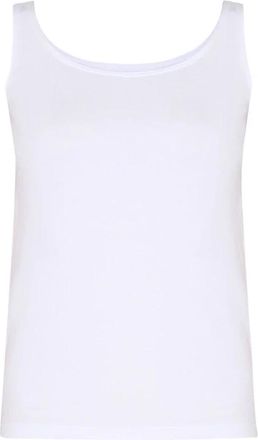 Wolford Jamaika Top - Dames - Tops zonder mouwen - Wit - XS - Katoen - Tops