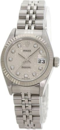 Rolex Stainless Steel gold (18K) Wristwatch (Pre-Owned)