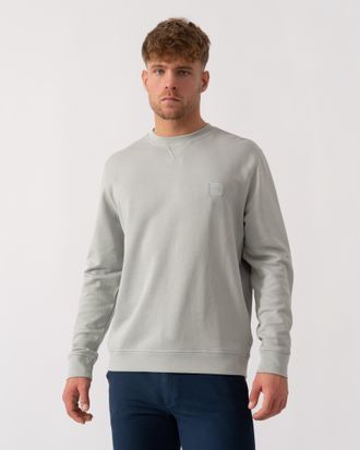 Boss Orange by Hugo Boss Westart Sweatshirt in Lichtgrijs