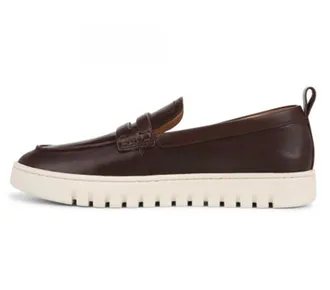 Vionic Womens Uptown Loafer In Dark Brown