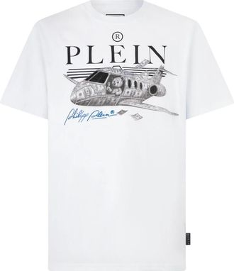 Philipp Plein T-Shirts - Heren - T-shirts - Wit - XL - Tops