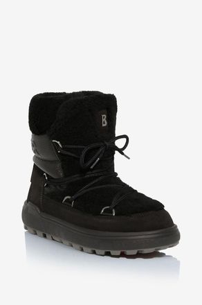 Bogner Schneestiefeletten aus Leder und Shearling Chamonix