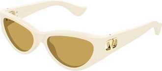Valentino Vg 0014S Zonnebrillen - Dames - Zonnebrillen - Beige - 54 MM - Accessoires