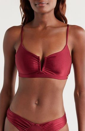 Boamar Rami Bikini Bottoms in Wine at Nordstrom, Size X-Small