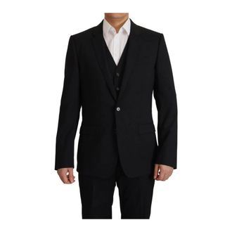 Dolce & Gabbana Hombre, Trajes, Negro, Talla: M
