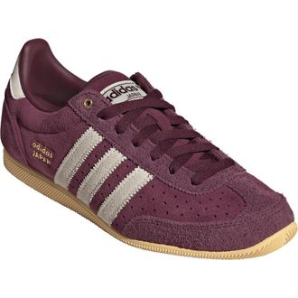 adidas Japan Low Top Sneaker in Maroon/Cream White/Gold Met at Nordstrom, Size 12.5