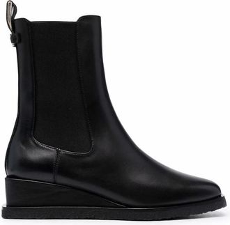 Ferragamo Wedge-Sole Ankle Boots