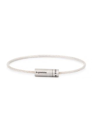 Le Gramme LE Gramme 7g Brushed Sterling Silver Cable Bracelet