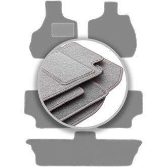 OEM Alfombrillas Grises Para Chrysler Voyager Iv 7 Plazas (2000-2008)