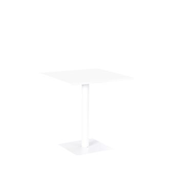 Klast Mesa fija de metal blanco 70 cm x 76 cm