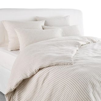 AM.PM Dekbedovertrek in gewassen linnen, Kalaya