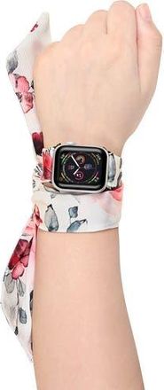 Posh Tech Floral Silk Scarf 42mm/44mm Apple Watch 1/2/3/4 Band at Nordstrom Rack, Size Large