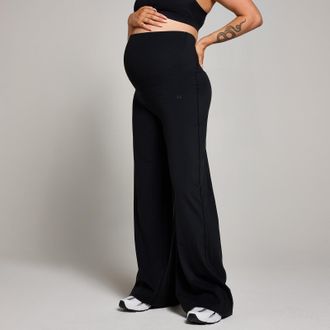 MyProtein Mallas de pernera ancha para embarazo para mujer de MP - Negro - XS
