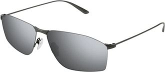 Balenciaga Squared Zonnebril - unisex - Zonnebrillen - Grijs - 62 MM - Nylon - Accessoires