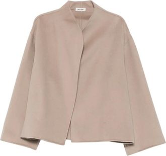 Soft Goat Oversized jas - Beige