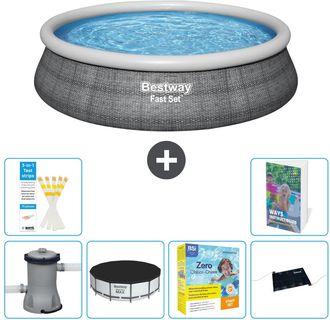 Bestway Piscina Bestway Fast Set Redonda - 457x84 Cm - 7-piezas S234