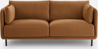 La Redoute Interieurs 2-zitsbank, fluweel, Victor