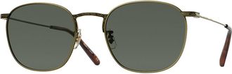 Oliver Peoples OV1285ST Goldsen Sun 528452 Mens Sunglasses Gold Size 52