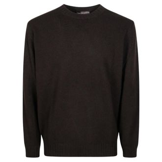 FILIPPO DE LAURENTIIS Lana Cachemire 90/10 Finezza 7 - Knitwear - Hombre - Marr&oacute;n - 3XL