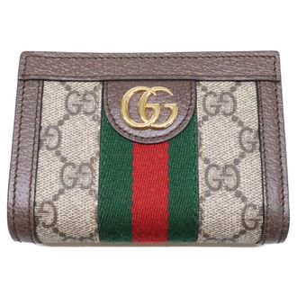 Gucci Beige Gg Canvas Wallet (Bi-Fold) (Pre-Owned)