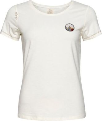 Chillaz Gandia Mountain Patch T-Shirt f&uuml;r Damen | wei&szlig;