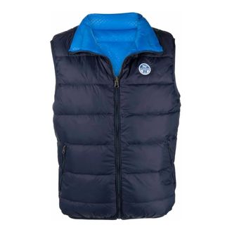 North Sails Omkeerbaar vest - Heren - Jassen - Blauw - Maat: L