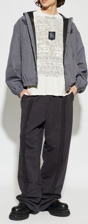 Umbro T-shirt With Print, Mens, Cream