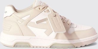 Off-white Sneakers bicolori Out Of Office in pelle liscia low top con logo