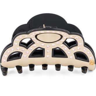 Alexandre de Paris Chandelier hair clip in Beige at Nordstrom, Size Medium