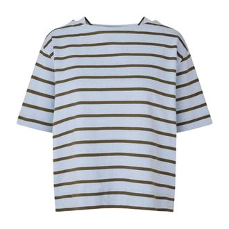 Masai Daceya Jersey Top - - Tops - Donna - Blu - L
