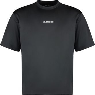 Jil Sander Technical Fabric Crew-neck T-shirt