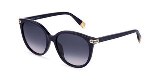 Furla SFUB12 0W74 Mens Sunglasses Blue Size 55