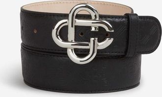 Casablanca Metallic Logo Belt