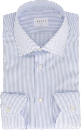 Xacus Tailored Long-Sleeve Pointed Collar Shirt