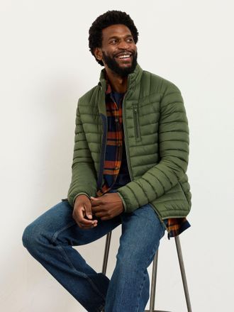Fat Face FatFace Dartmouth Khaki Green Padded Jacket