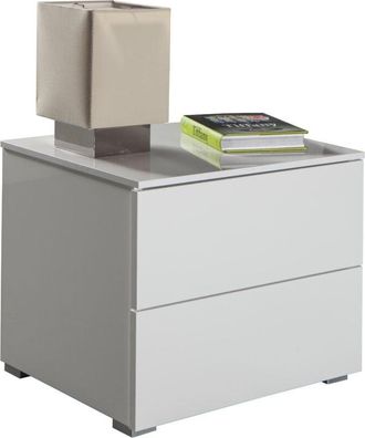 Composad Comodino privilegio 55X44XH44CM 2 cssetti bianco l