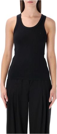 Coperni Lichtgewicht Logo Tanktop - Dames - Tops zonder mouwen - Zwart - M - Tops