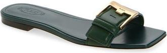 Tod's Buckle Slide Sandal in Sycamore at Nordstrom, Size 9.5Us