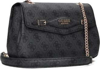 Guess Tassen, Dames, Zwart, ONE Size, Wol, Convertible Xbody Flap Schoudertas