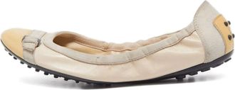 Tod's Ballerine con fibbia Pre-owned - Toni neutri