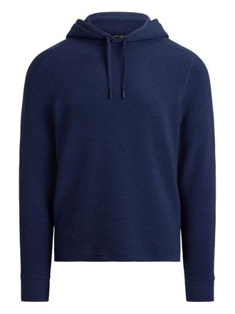Ralph Lauren hooded-drawstring hoodie - Blue
