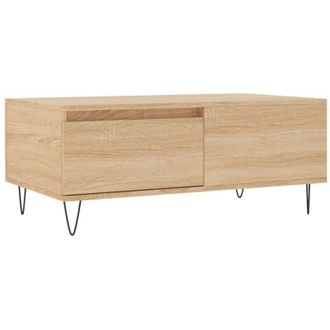vidaXL Tavolino Salotto Rovere Sonoma 90x50x36,5 cm Legno Multistrato - Vidaxl