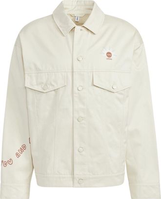 adidas neo Alphabet Printing Sports Jacket Couple Style Yellow White HM7435