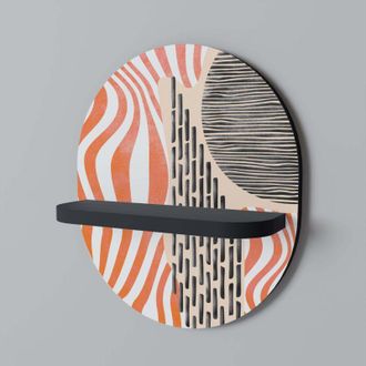 OEM Sublime Synthesis Estante Ovalado Negro