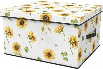 Trade Shop Trade Shop - Caja Guardar Caja De Caja De Recipiente Puerta De Contenedor Organizador 50x40x30 Cm