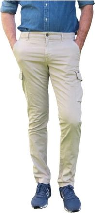 Mason's Extra Slim Cargo Broek - Heren - Chinos - Beige - XS - Katoen - Broeken