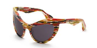 Marni Holoholona Stripes 6T2 Mens Sunglasses Green Size 56