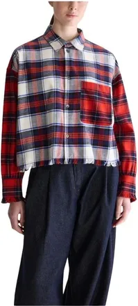 Bellerose Dames, Blouses & Shirts, Veelkleurig, Maat: S Katoen