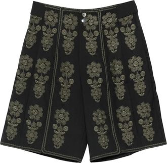 Antik Batik Casual Shorts - Dames - Korte Broeken - Zwart - S - Korte Broeken